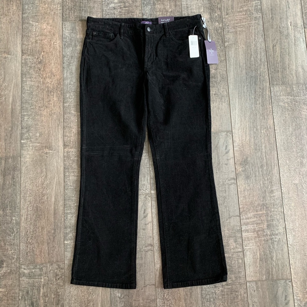 NYDJ Black Bootcut Corduroy Pants - Picture 2 of 8